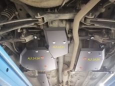 Защита Alfeco для редуктора заднего моста Mitsubishi Outlander III 4WD 2012-2021